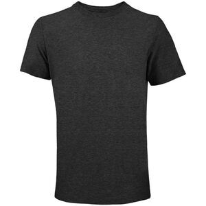 SOLS Unisex Adult Tuner Marl T-Shirt / Charcoal